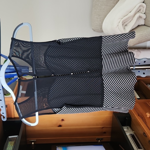 Striped Tank Blouse - Picture 2 of 2